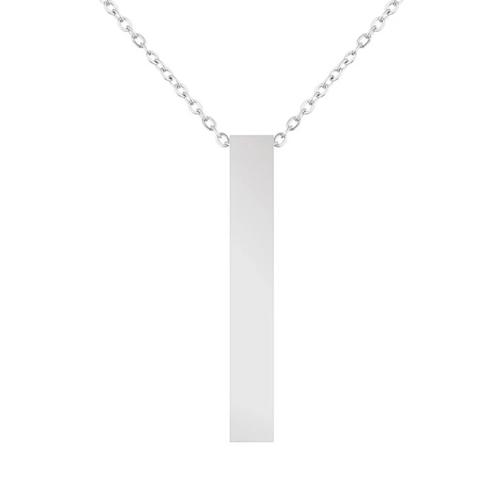 Minimalist Bar Pendant Necklace factory