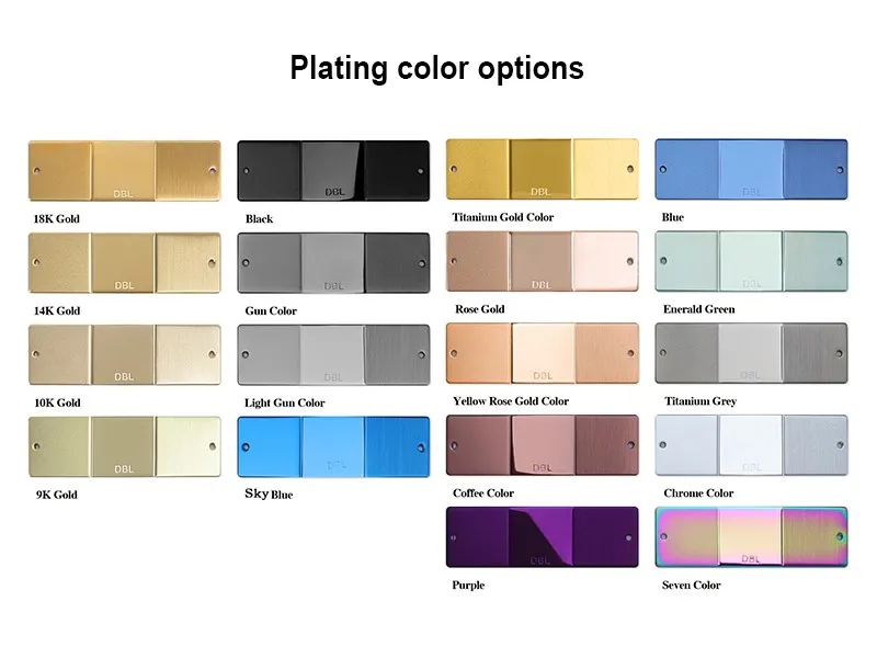 jewelry plating color custom choice jewelry plating color custom choice